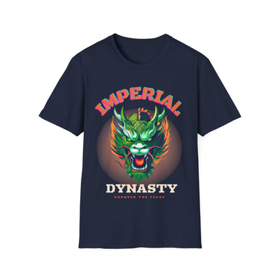 Imperial Dynasty Dragon Graphic T-Shirt - Stylish tee featuring a majestic dragon design